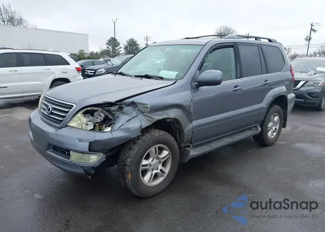 2004 Lexus Gx 470 z USA, uszkodzony, nr VIN JTJBT20X040029736